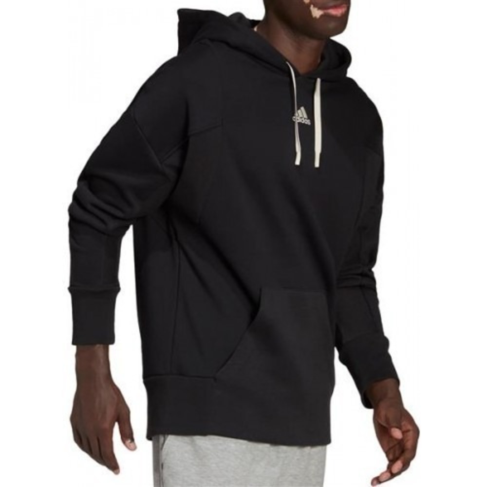 Adidas M Internal OH Pullover Hoodie Sweatshirt - HC3479 - Black -2 XL - Picture 3 of 3